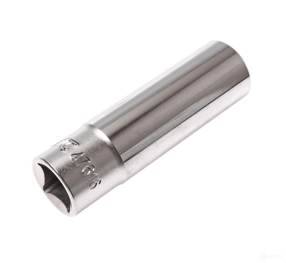 Головка торцевая 1/2" 16мм глубокая L=76мм JTC