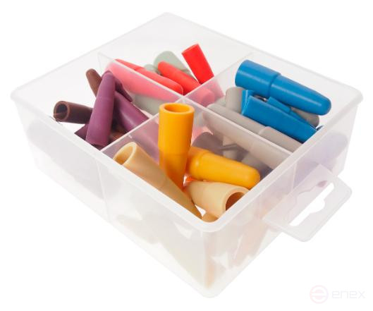 Набор заглушек и колпачков 3-12мм при ремонте двигателя 72 предмета JTC