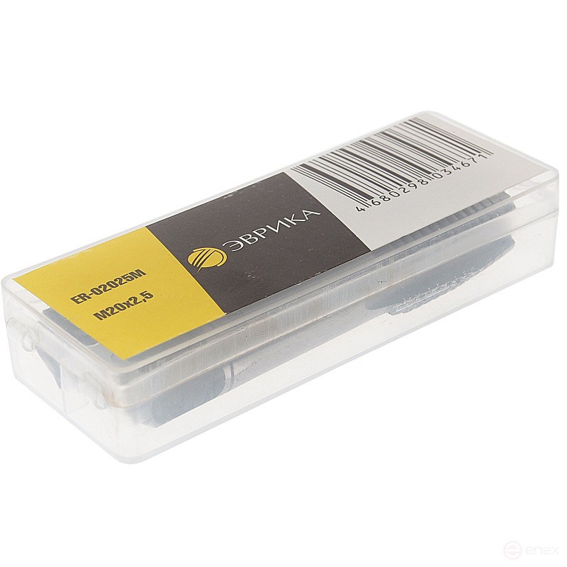 Tap ER-02025M M20x2.5 (2 pcs),in a plastic case EUREKA /1