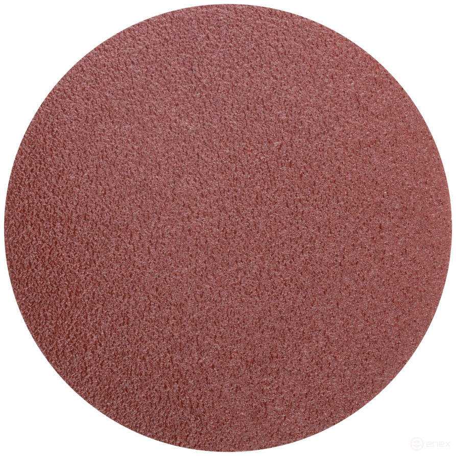 Круги абразивные шлифовальные на ворсовой основе под "липучку" (Р60, 125 мм, 5шт.), Cutop Profi