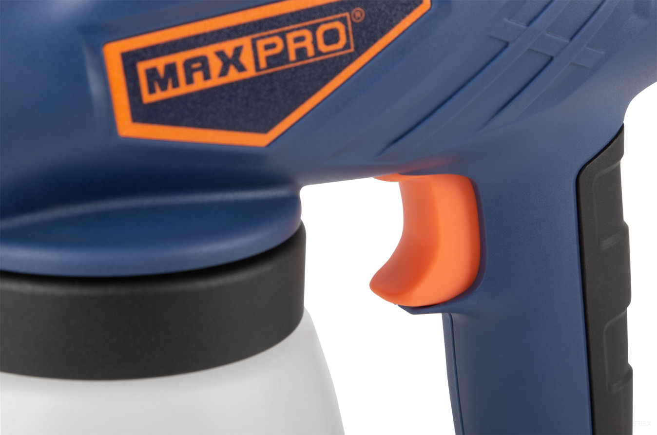 MAX-PRO Electric Spray gun 80 W; 0.8 mm; 800 ml; 30 din/sec; 280 ml/min; 1.1 kg; box