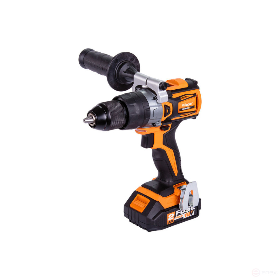 Дрель-шуруповерт аккумуляторный бесщеточный Villager VLP 5120, без АКБ и зу в комплекте