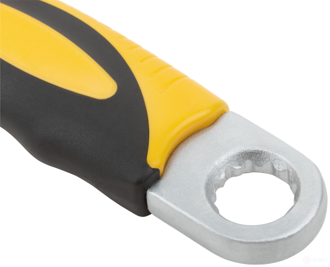 Adjustable key "Classic", scale, magnification.gripper, rubberized.handle 300mm (42mm)