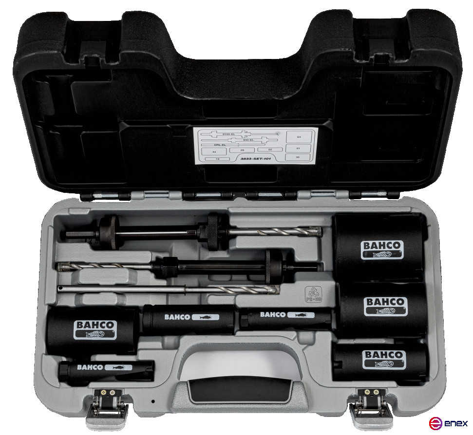 Набор кольцевых пил Superior™ для различных строительных конструкций 19 – 64 мм — 10 шт.