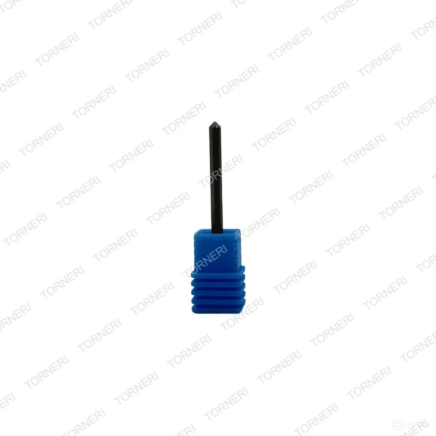 Carbide borehole type K030103 (conical), 3.0 mm, shank 3 mm, double notch TORNERI T018427