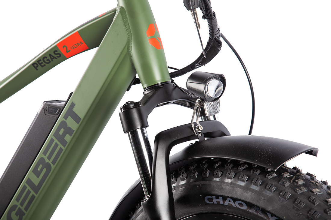 Gelbert Pegas 2 ULTRA electric bike, khaki