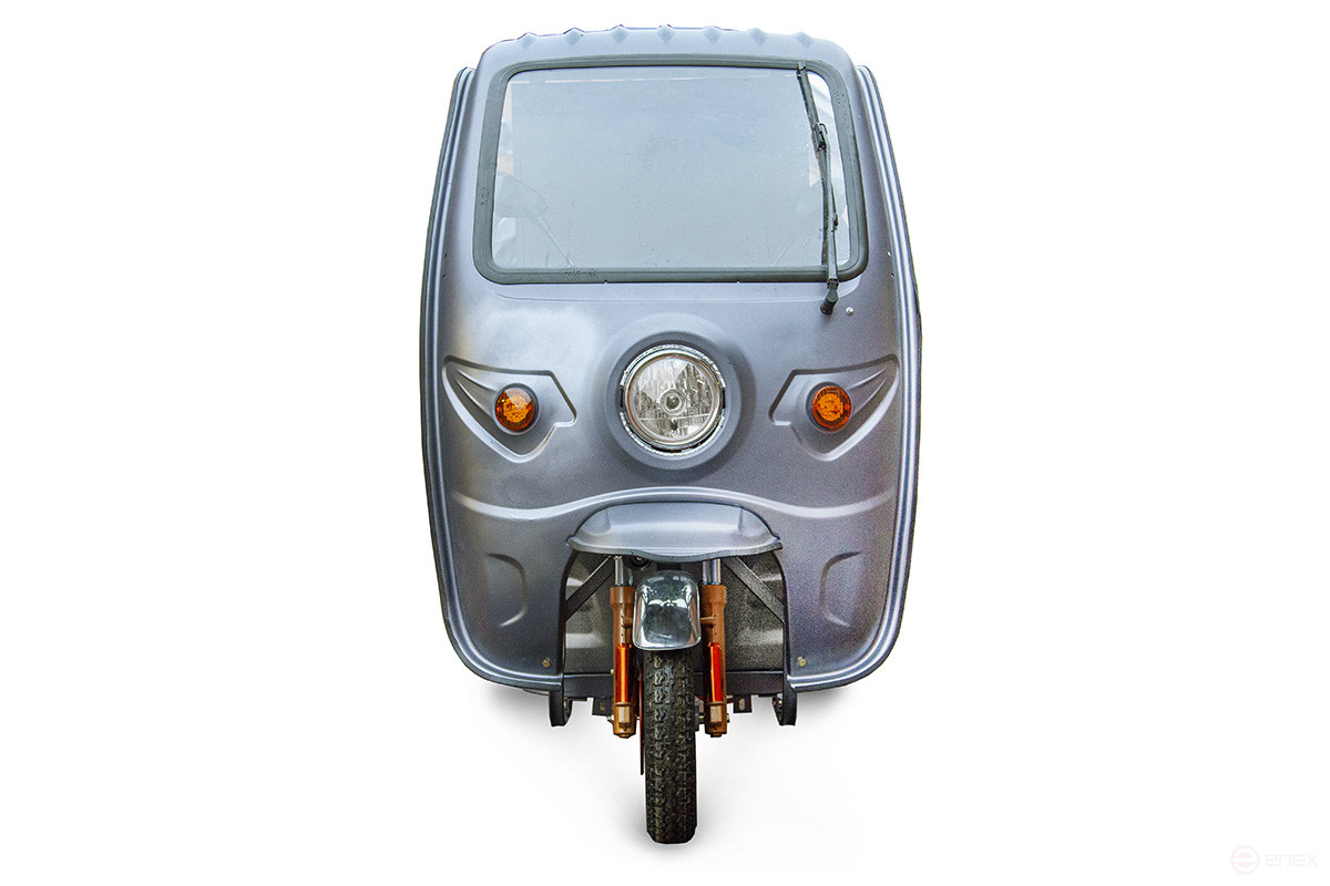 Cargo electric tricycle Rutrike Globe 1500 60V/1000W, grey