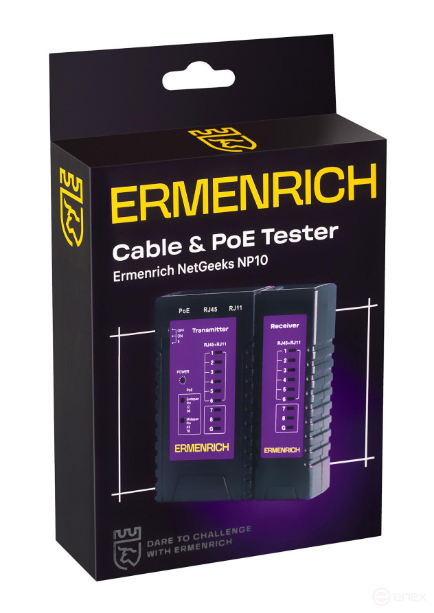 Ermenrich NetGeeks NP10 Cable Tester