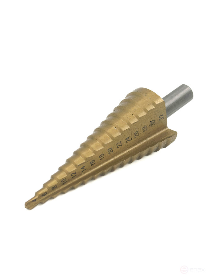 Step drill bit standard Skole 4-32 mm 1 pc/pack SS1-432