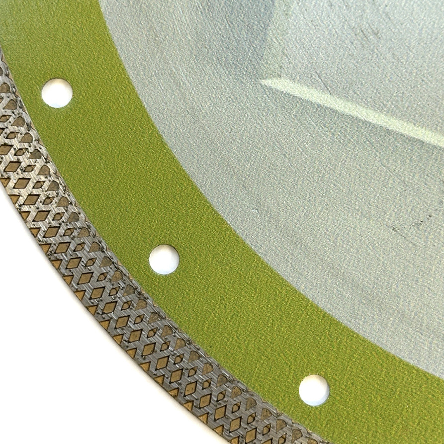 Diamond disc on porcelain stoneware, X-edge Ø150*1.5*22.23 Ceramics Expert Adel Instrument
