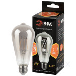 LED lamp ERA F-LED ST64-7W-824-E27 smoky 7W filament smoky warm white light E27