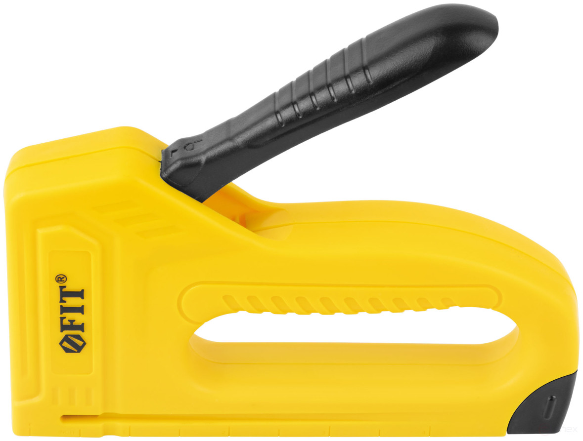 Stapler for narrow staples "type 53" 4-10 mm, spring mechanism, ABS plastic housing