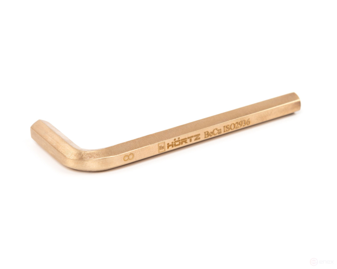 Hexagon wrench 8 intrinsically safe alloy BeCu 166-8, HORTZ