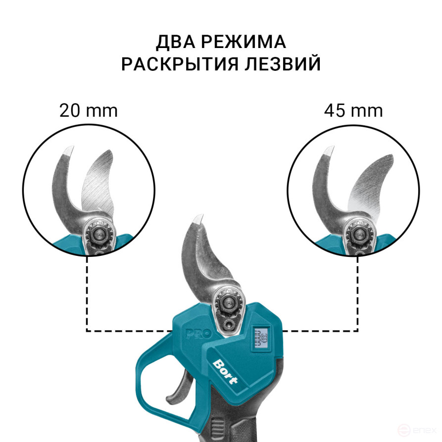 Секатор аккумуляторный BORT BGS-21Li-Pro