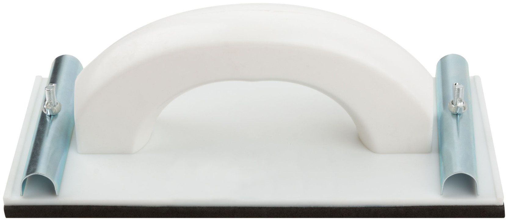 An emery grater.plastic paper with meth.with a clamp of 230x105 mm