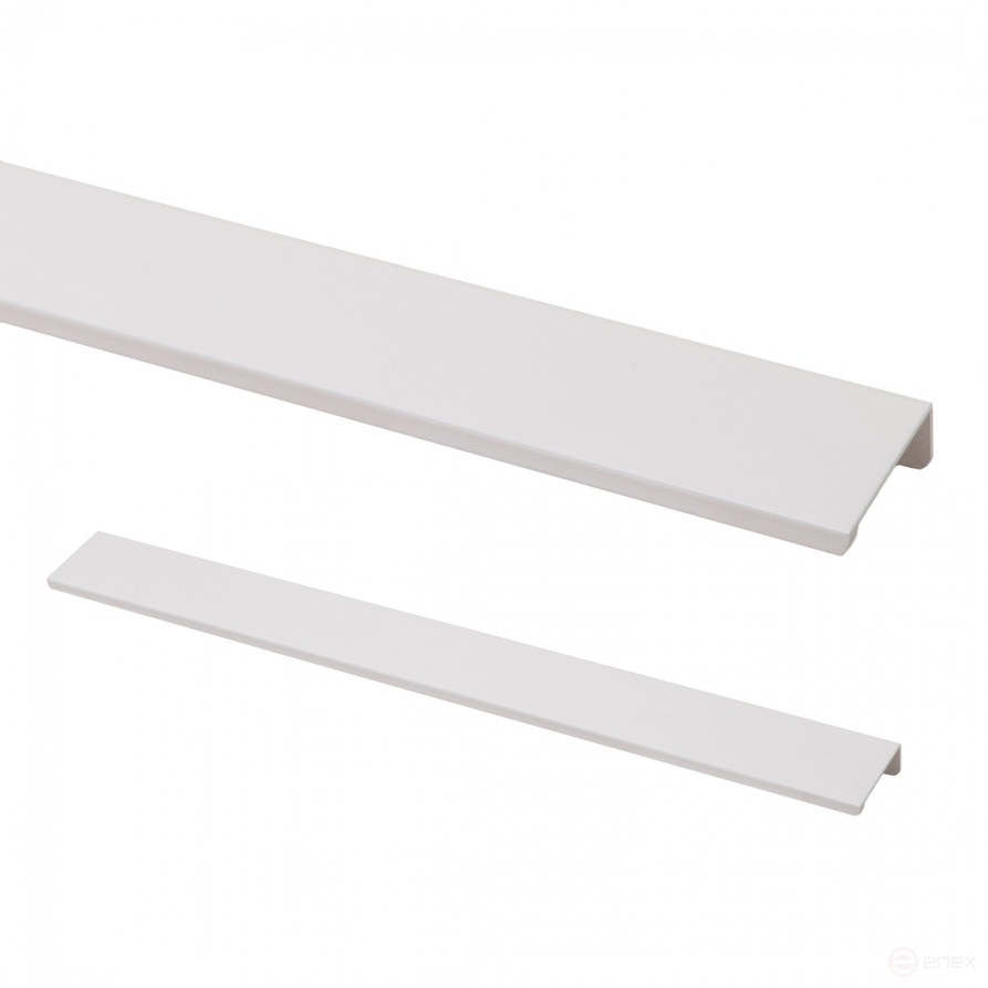 Handle meb. overhead alum. INSIDE 576/597, matt white, AKS