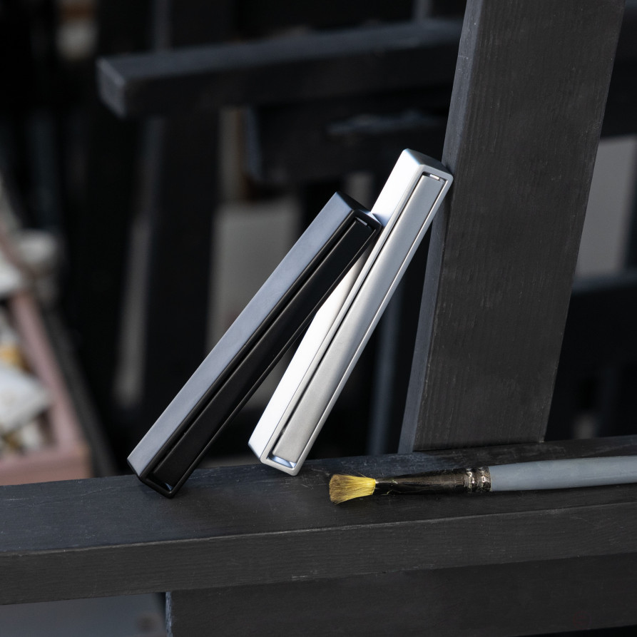 Крючок меб. однорожковый мет. STEP хром матовый AKS