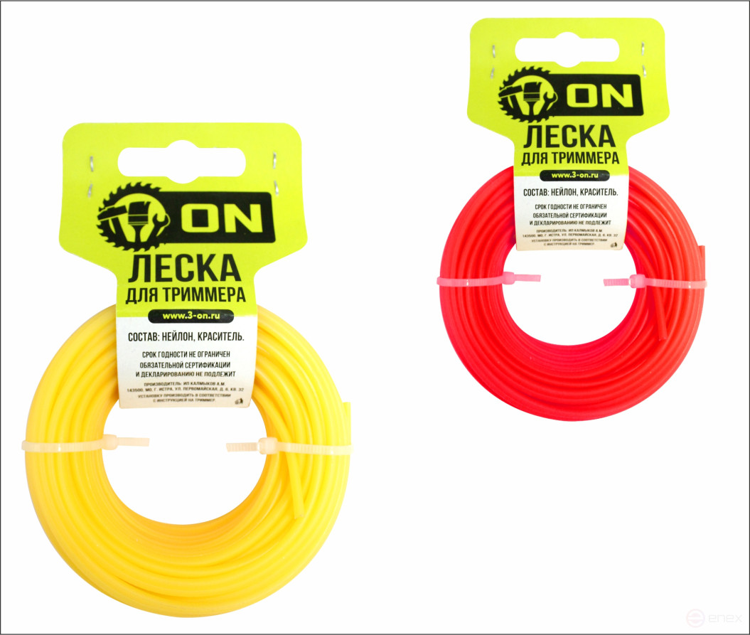 ON Леска триммерная "Круг" 1,6 мм * 15 м