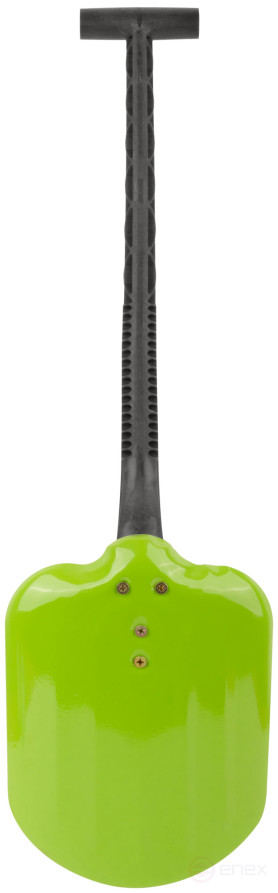 Automotive steel shovel, frost-resistant plastic handle 80x205x700 mm