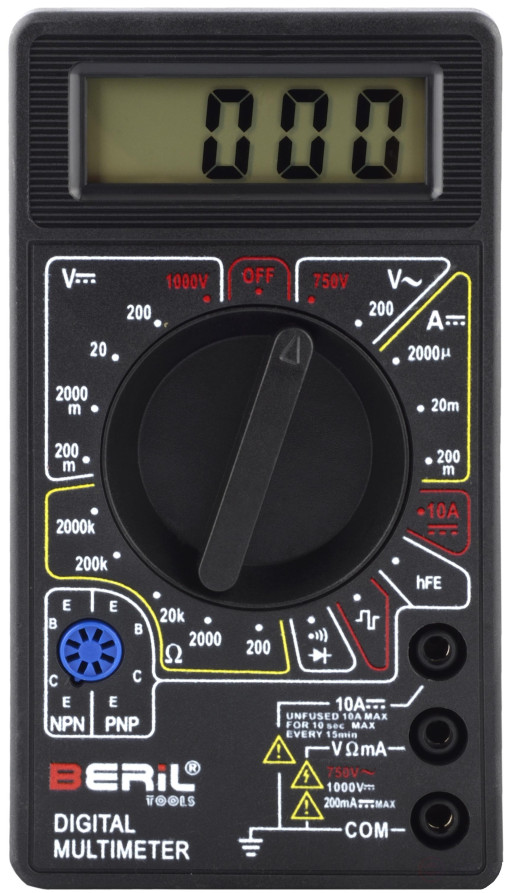 Multi-function digital multimeter (BERIL)