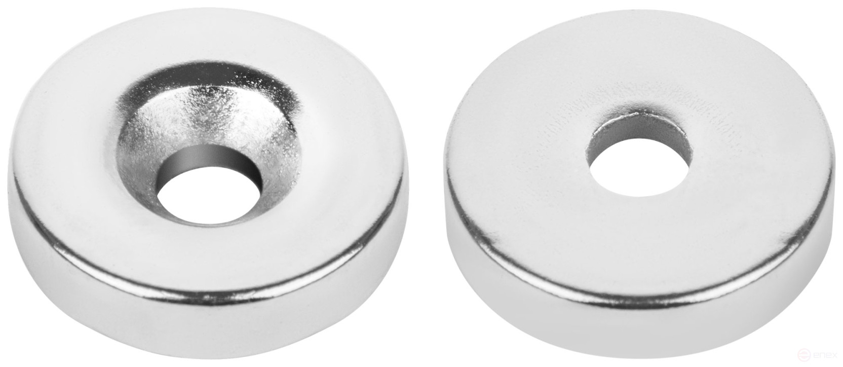 Neodymium magnets, 2 pcs., 20x5 mm
