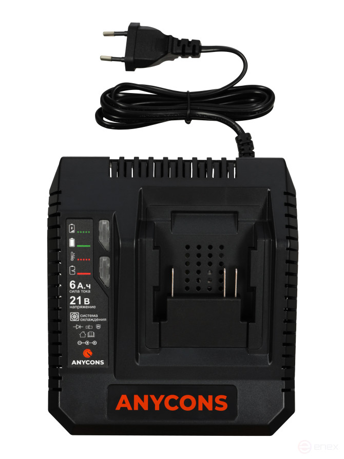 Anycons charger for 1 slot 6A.h AC-C16F