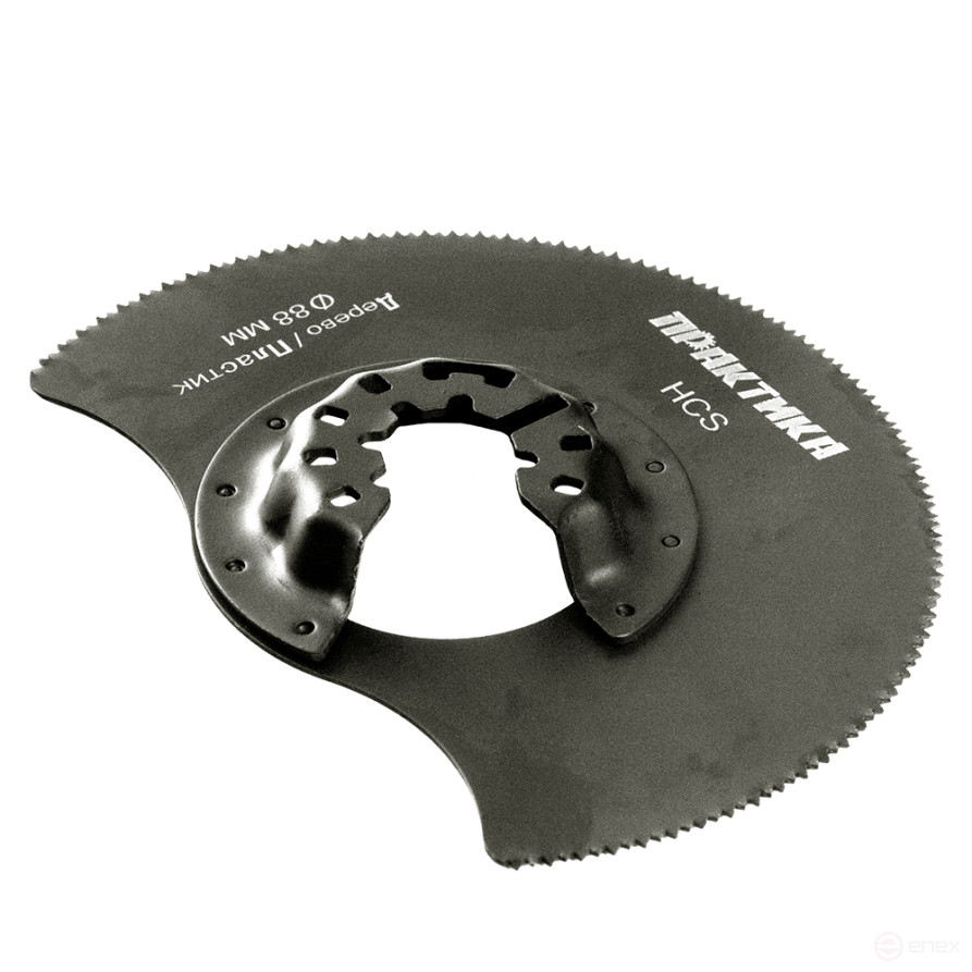 MFI PRACTICE semi-circular cutting nozzle, HCS, wood, 88 mm, fine tooth (240-119)