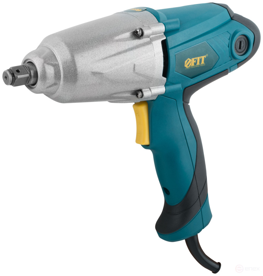 Electric wrench 450 W; 2600 rpm; 5000 rpm; 300 Nm; BS brushes; res. incl.; 2.3 kg ; box