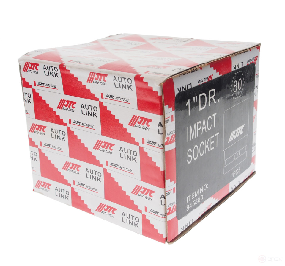 Головка торцевая 1" 80мм ударная L=100мм JTC