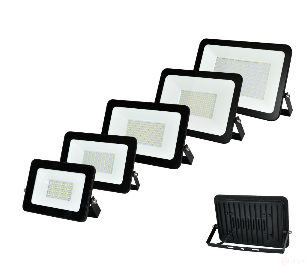 LED Floodlight Mosvolt LFL-B6B-100W 220V