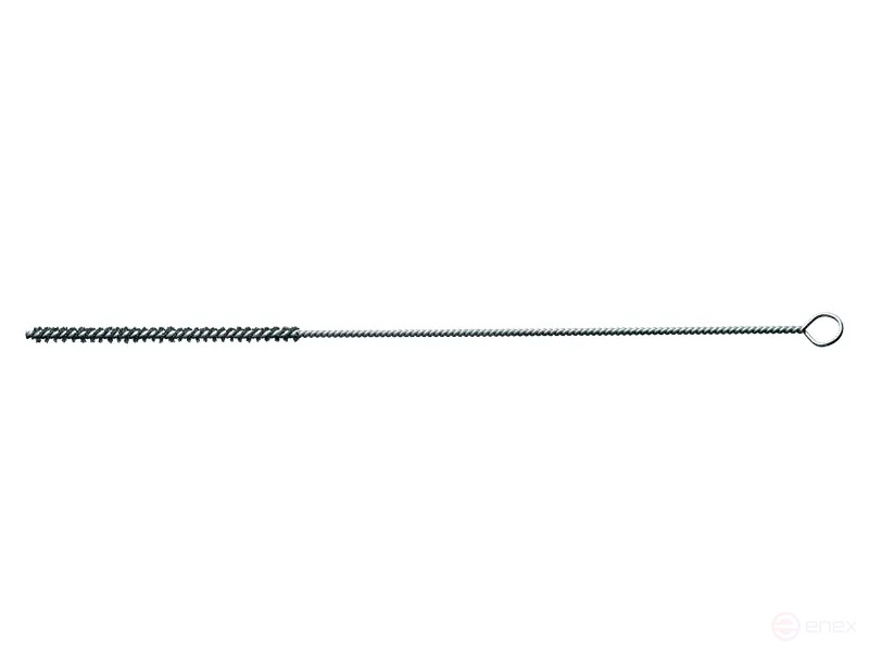 IBZ brush ruff, 500*100 mm, diameter 15 mm, steel corrugated wire STA 0.15 mm, shank 2.0 mm