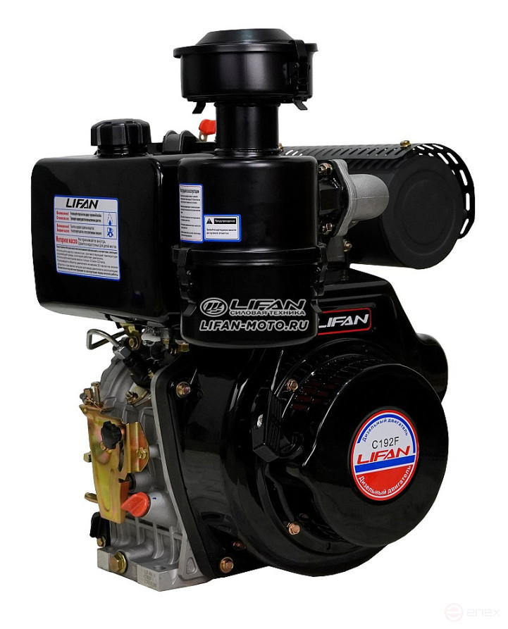 Lifan Diesel 192F engine, shaft 25mm