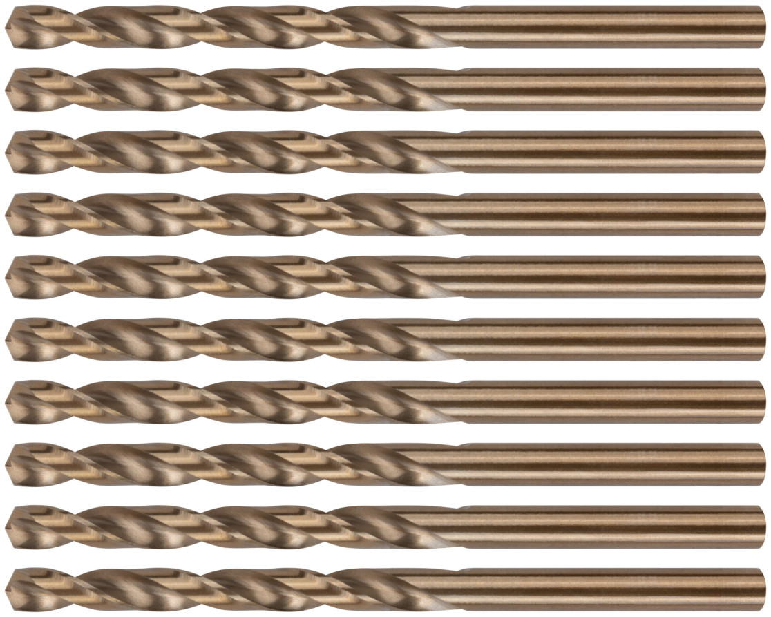 Сверло по металлу Cutop Profi с кобальтом 5%, 5 x 86 мм (10шт)