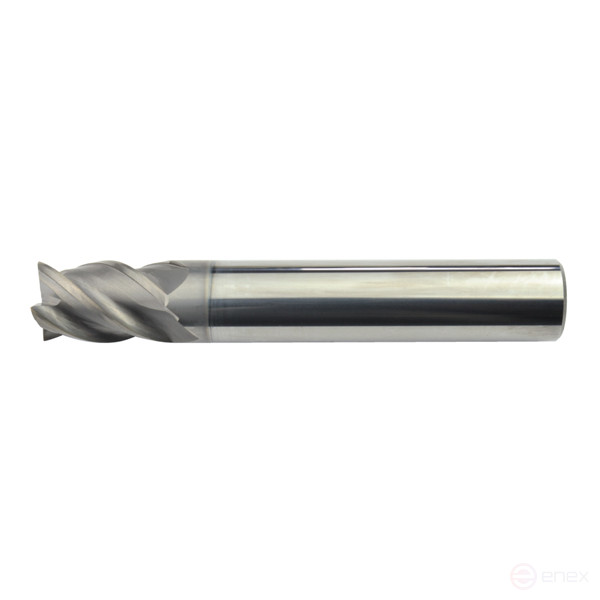 High-performance carbide end milling cutter D2x3x50x4 Z4 TiSiN
