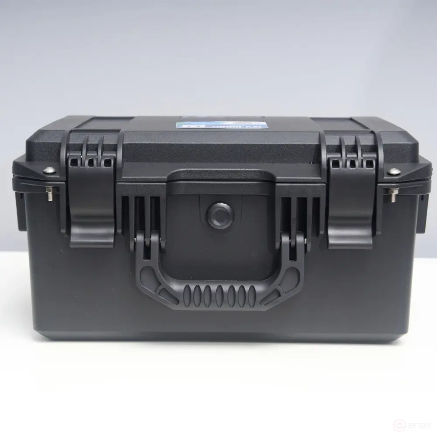 Lithium traction battery LITJET SMART LiFePO4 series 12V 100 Ah, 1280WH, Bluetooth-enabled, in a reinforced case