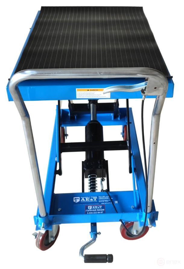 Hydraulic trolley (lifting table) TLF-100 AE&T 1000kg