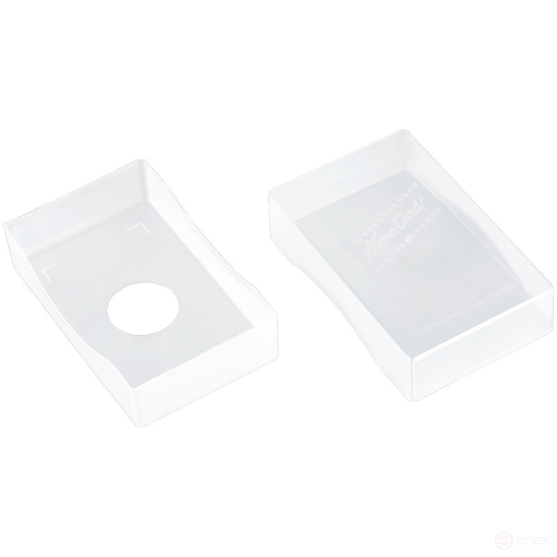 STAMM "Name card" business card box, transparent