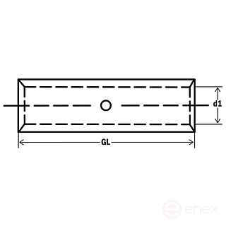 Соединитель стыковой из чистого никеля 1,5-2,5