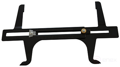 Vernier caliper for measuring the thickness of brake discs and drums TOPTUL