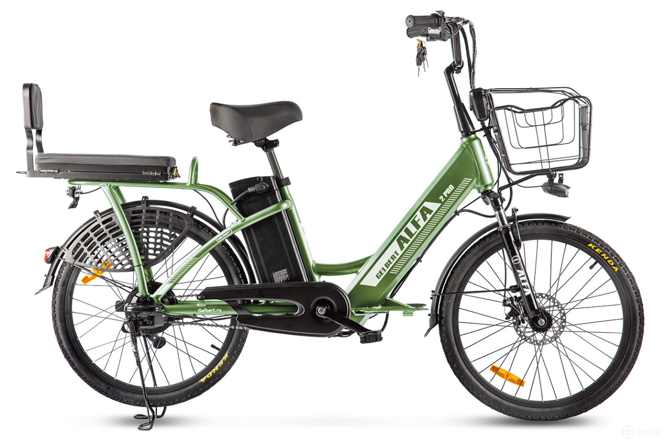 Gelbert ALFA 2 PRO electric bike, blue
