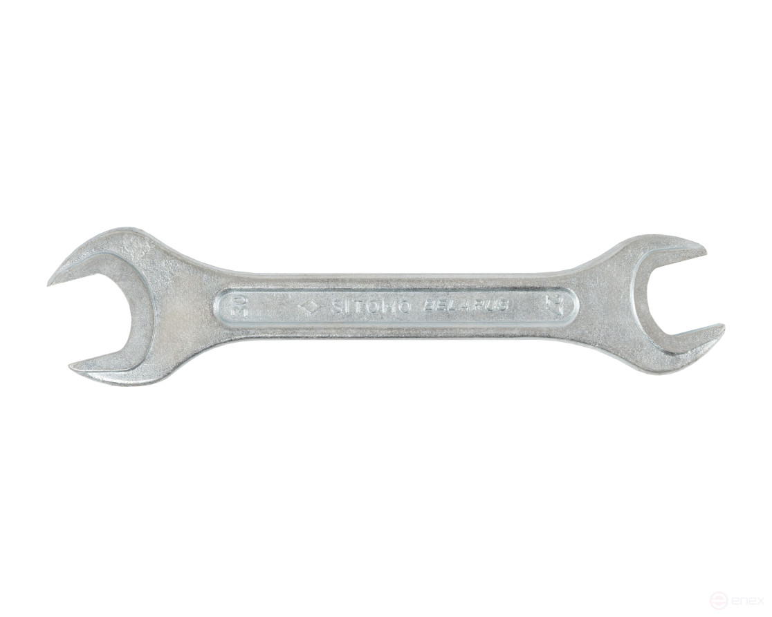 Ключ гаечный рожковый двусторонний 27x30 оцинкованный SITOMO BELARUS