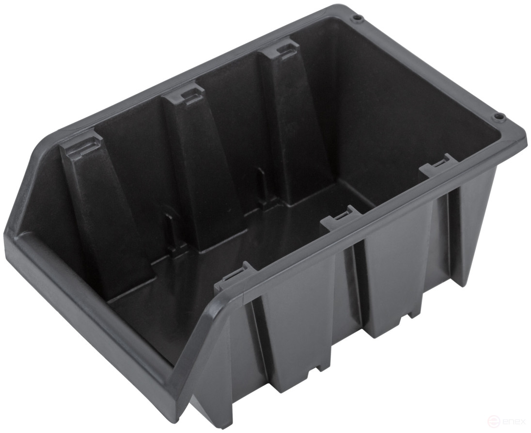 Набор Лотков для крепежа (15 шт. лотков 150х95х70 мм + 4 шт. планок), черные