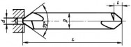 Зенковка 2353-0090 ГОСТ 14953