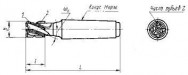 Фреза концевая 2223-0551 ГОСТ 20538