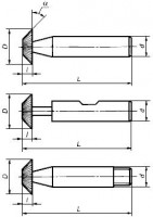 Фреза 20-2-1-45 ГОСТ Р 52967