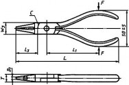 Круглогубцы 7814-0113 ГОСТ 7283