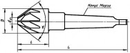 Зенковка 2353-0127 ГОСТ 14953