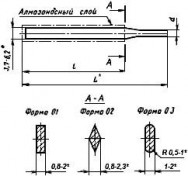 Надфиль алмазный 2828-0030 ГОСТ 23461