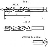 Сверло 3301-0021 ГОСТ 22053