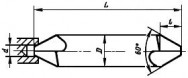 Зенковка 2353-0087 ГОСТ 14953